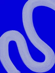Abstract Blue Flow