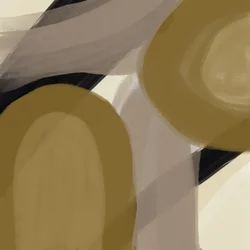 Golden Organic Forms
