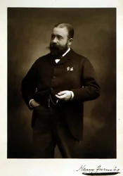 Harry Furniss, illustrator and caricaturist, portrait photograph