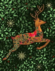 Enchanted Christmas Deer