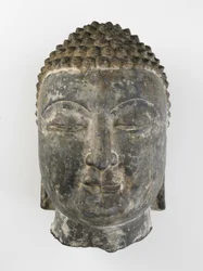 Colossal Head of Buddha