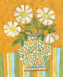 Cheerful Daisy Still Life