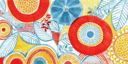 Vibrant Floral Patterns
