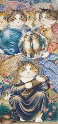 Illustration from Cats Galore! A Compendium of Cultured Cats