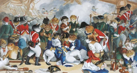 Illustration from Cats Galore! A Compendium of Cultured Cats