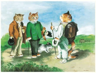 Illustration from The Cats