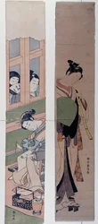 Courtesans, by Suzuki Harunobu, Japan