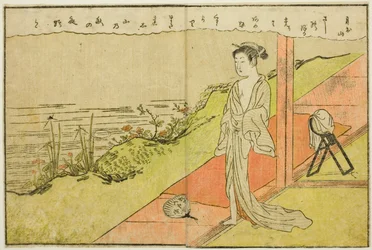 Double-page Illustration from Vol. 1 of "Picture Book of Spring Brocades"