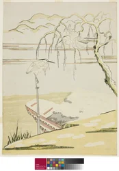 Egrets in the Snow