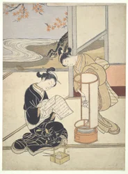 The Evening Glow of Andon: Zashiki Hakkei