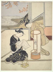 The Evening Glow of Andon: Zashiki Hakkei
