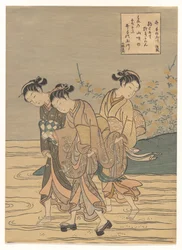 The Tama River at Ide, Yamashiro Province