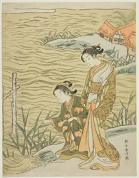 Two Women at the Waterside