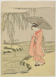 Visual Parody of the Calligrapher Ono no Tōfū (later edition)