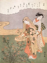 Young Lady and Maid, c1745-1770