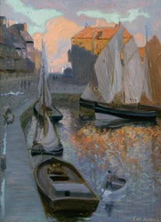 The Harbour at Honfleur
