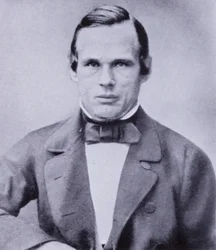 Anders Jonas Angstrom, Swedish Physicist and Astronomer Prominent in the Development of Spectroscopy (b/w photo)