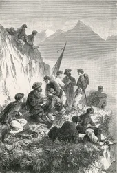 Botanical Students in the Mountains