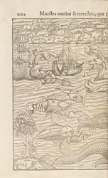 Page 1004 from Cosmographiae Universalis by Sebastian Muenster, Basel, 1572