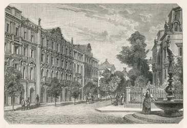 The Bahnhofstrasse (Railway Street), Zurich