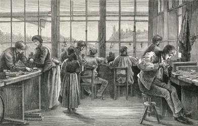 Watchmakers workshop at La Chaux de Fonds