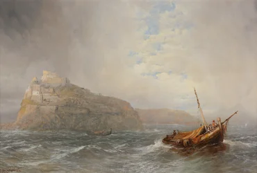 Storm over Lemnos, Greece