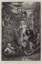 An English Village Wedding, on the Banks of the Wye