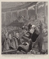 Conferring Honorary Degrees on Statesmen at Oxford Commemoration