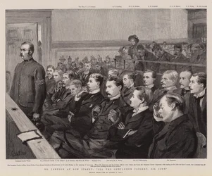 Dr Jameson at Bow Street, All the Gentlemen Present, Sir John