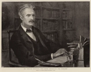 Mr Gerald Balfour, the Chief Secretary for Ireland
