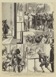 Our Indian Visitors in London, at the National Gallery