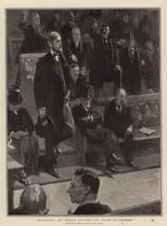 Suspended, Mr Dillon Leaving the House of Commons