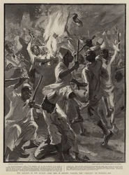 The Advance in the Soudan, Camp Life in Merawi, Dancing the Dilluka on Dongola Day