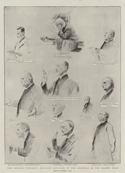 The Church Congress, Portrait Sketches at the Meetings in the Albert Hall