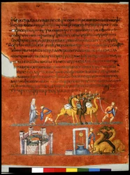 Sending Out Eliezer (miniature)