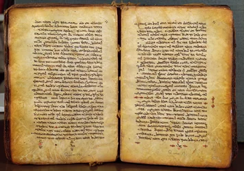 Pages from Acts of the Apostles, New Testament in the Peshitta Version, c.1216