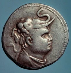 Silver Coin with the Effigy of Demetrios I
