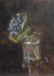 Bouquet of Violets in a Vase (1882)