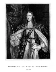 Edward Montagu, 2nd Earl of Manchester, English Soldier, 1828