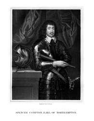 Spencer Compton, 2nd Earl of Northampton, Royalist soldier