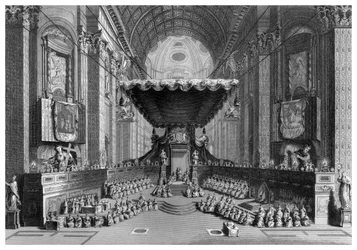 Canonization of Saints in St Peters Church, Rome