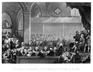 The General Assembly of the Church of Scotland as in 1783