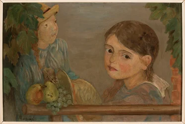 Girls with Grapes