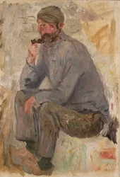 Seated Fisherman with a Pipe