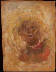 Head Sketch with Light Hair