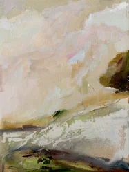 Misty Green Landscape