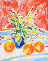 Colorful Tabletop Still Life