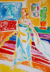 Self Portrait (after Gerhard Richter)