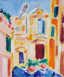 Vibrant City Street