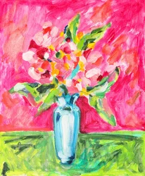 Vibrant Floral Still Life